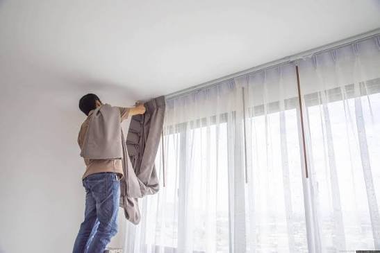 Curtain Installation