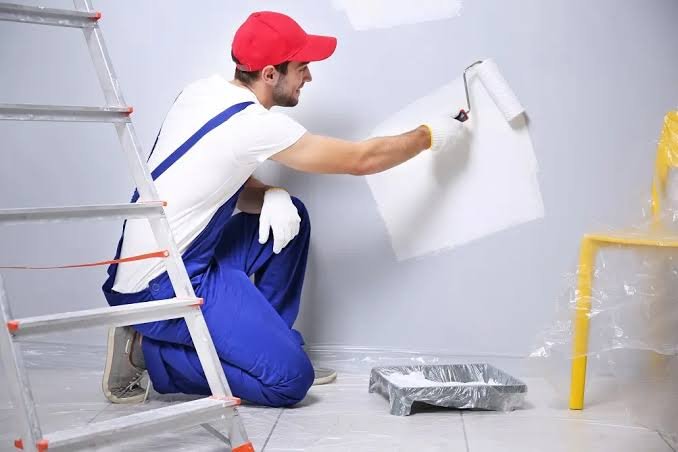 Wall Putty Work