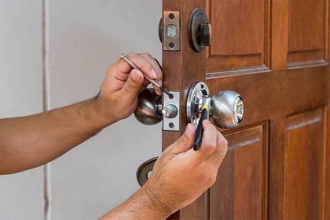 Door Lock Installation