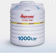 Supreme 1000 Ltr 4-Layer Rotomolded Water Tank