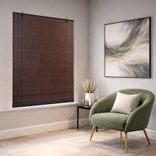 Godrej Interio 50mm PVC Window Blinds (Chocolate Brown)