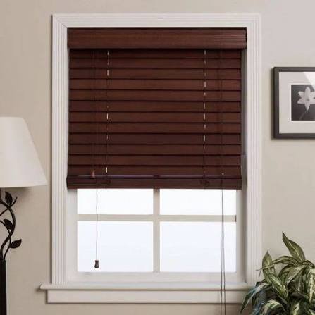 Godrej Interio 50mm PVC Window Blinds (Chocolate Brown)