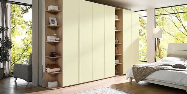 Greenlam Ivory Glossy Finish Wallpaper (Roll)